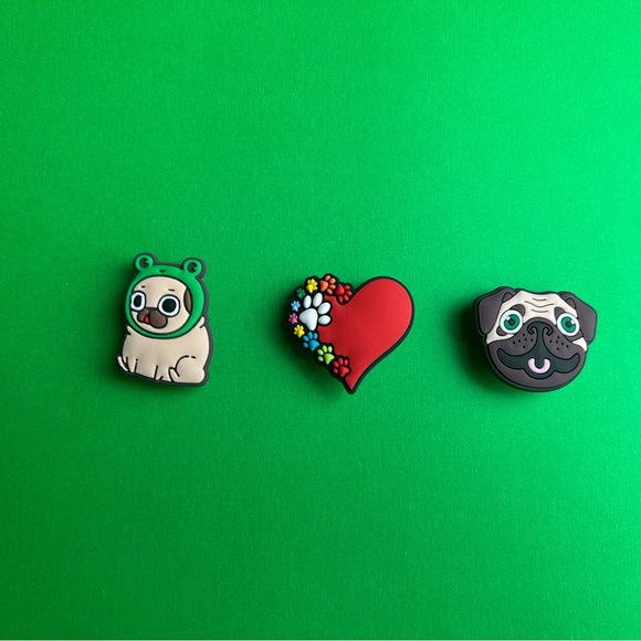 DOGS Crocs Shoe Charms Set of 11 - jibbitz Charms - Picture 3 of 8